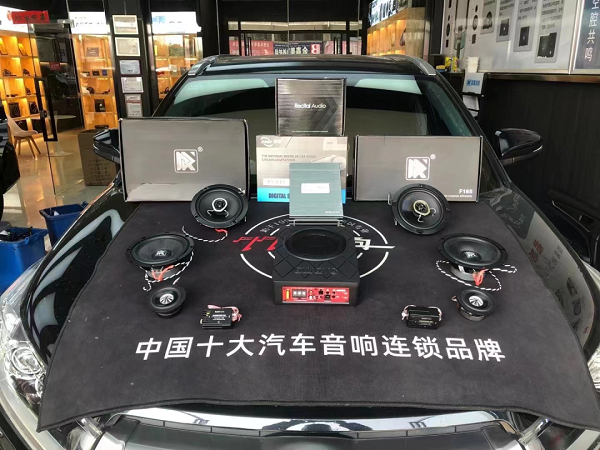 凯跃汽车音响KY-610专业10路DSP