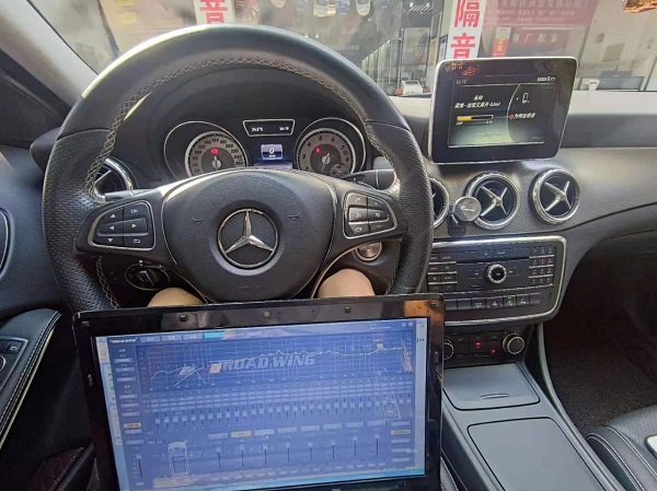 改装案例||奔驰GLA改装升级法国路翼汽车音响