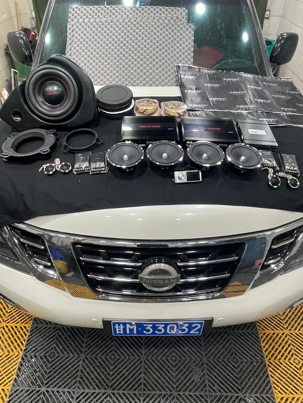 西安双龙影音|日产途乐升级路翼ROAD WING汽车音响