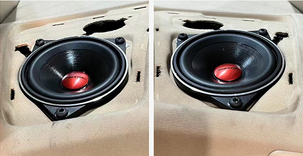 宝马五系无损升级法国路翼专车专用音响